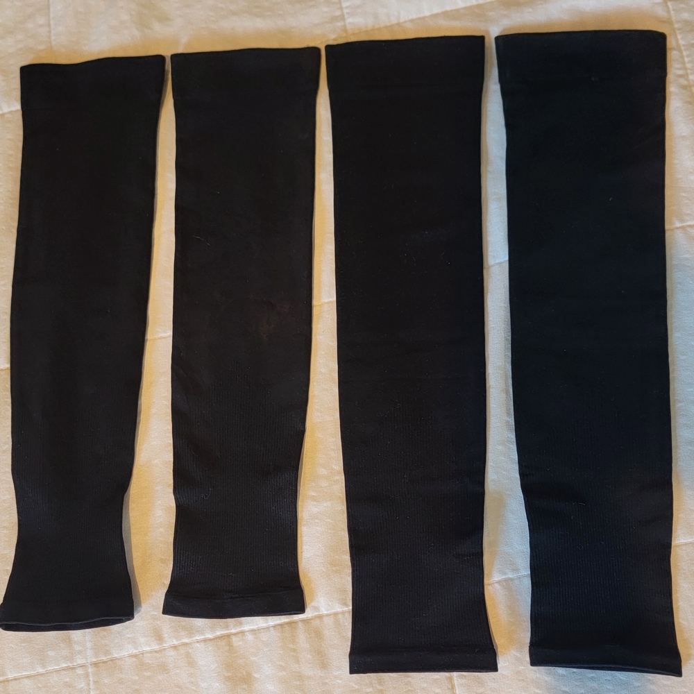 Black Arm Sleeves Set